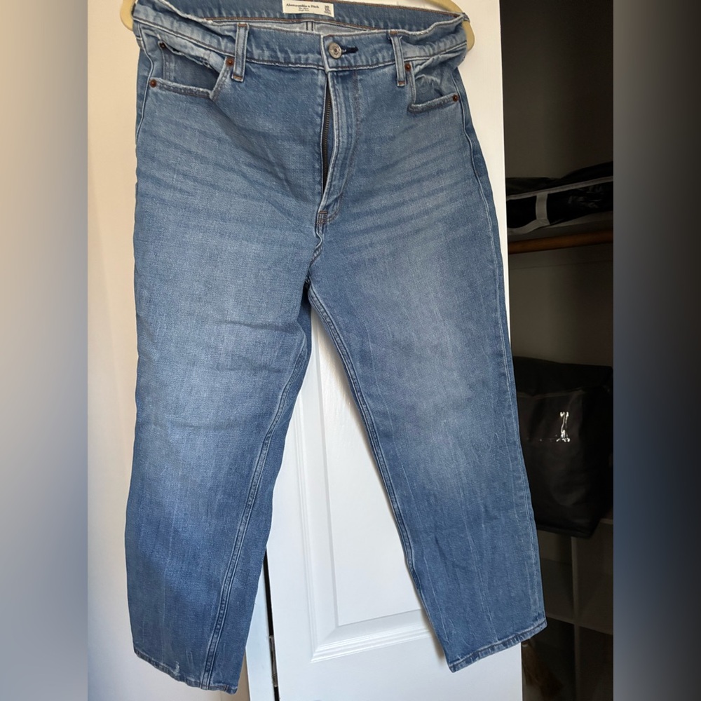 Abercrombie & Fitch High Rise Blue Jeans